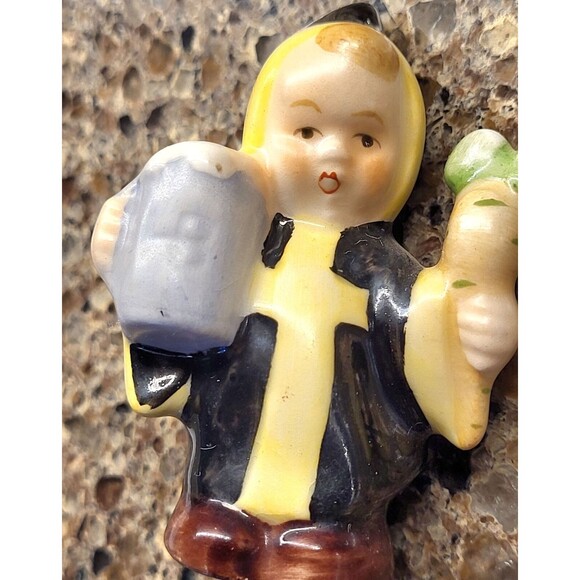RARE Vintage Hummel Goebel Germany Monk Mini Salt and Pepper Shakers - Picture 3 of 10